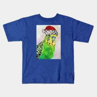 Santa Dean, my Budgie Kids T-Shirt